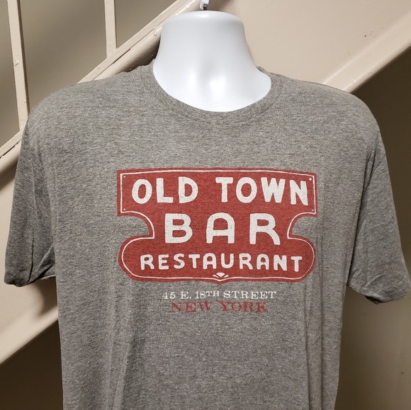 Old Town Bar NYC Large T-Shirt SOLD ON ETSY - Picture 3 of 8